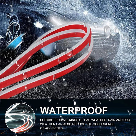شريط ضوئي لاصق 1.8m للسيارات – مقاوم للماء ورؤية أوضح