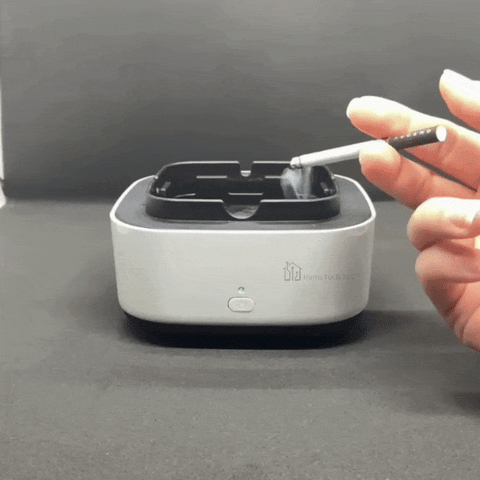 منفضة سجائر ذكية لتنقية الهواء 🌬️ | تمتص الدخان والروائح الكريهة بتقنية حديثة